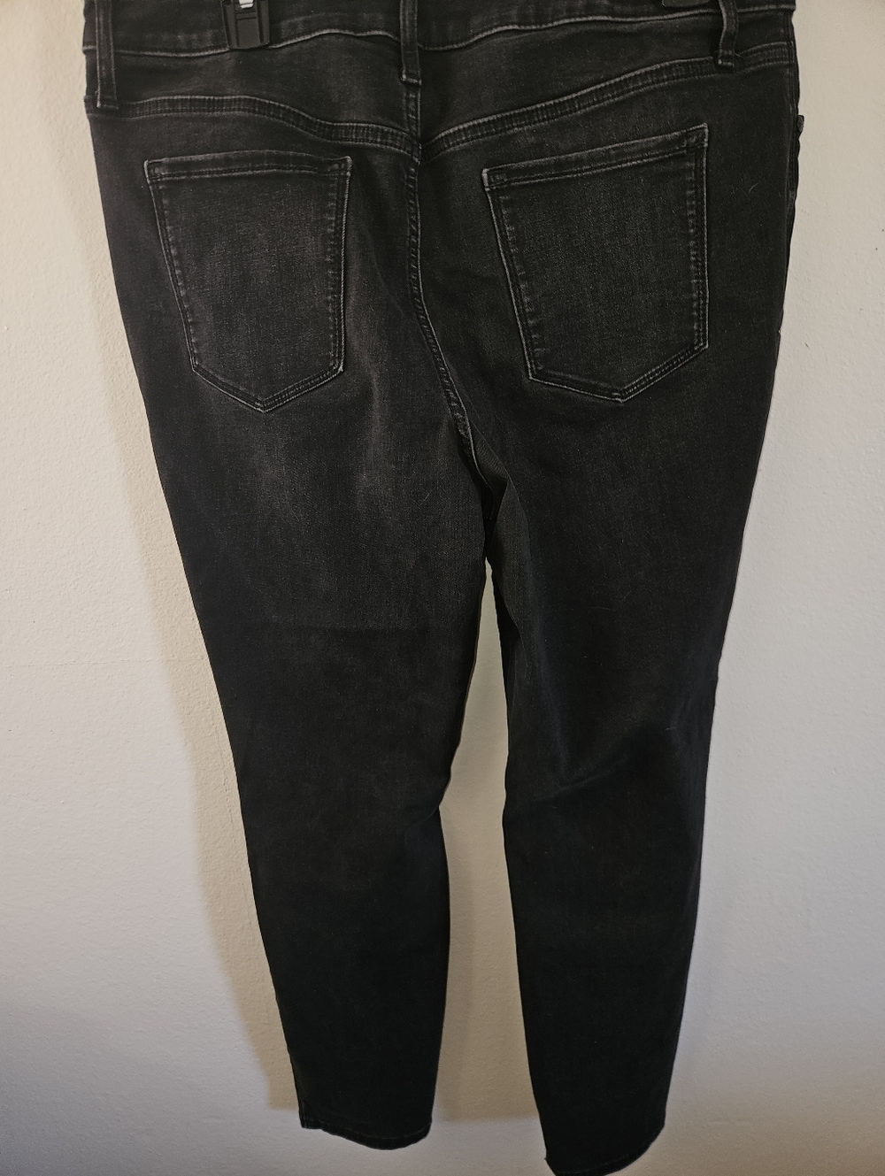 Simply Vera Vera Wang Womans Black Skinny Jeans Size 16 - Picture 14 of 15